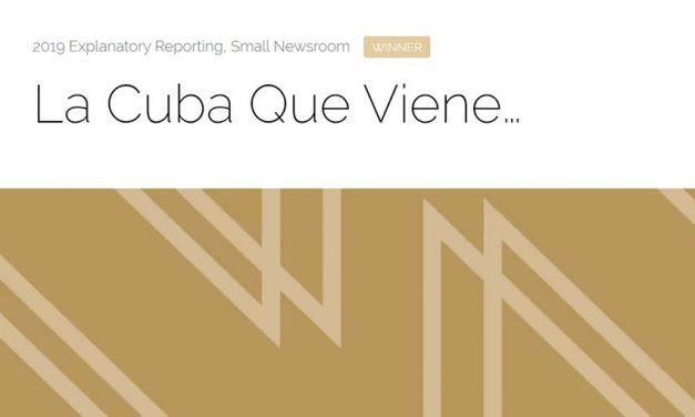 «La Cuba que viene» gana en los Online Journalism Awards